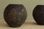 Small black vase