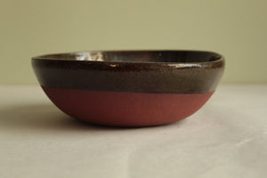 Medium green-red bowl