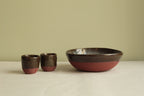 Medium green-red bowl