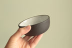 Small bowl black and white