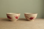 Bowl with red design