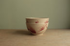 Bowl with red design