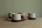 300/400ml Black and white mug