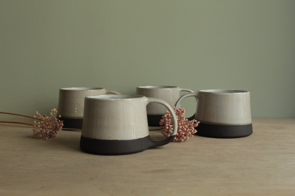 300/400ml Black and white mug