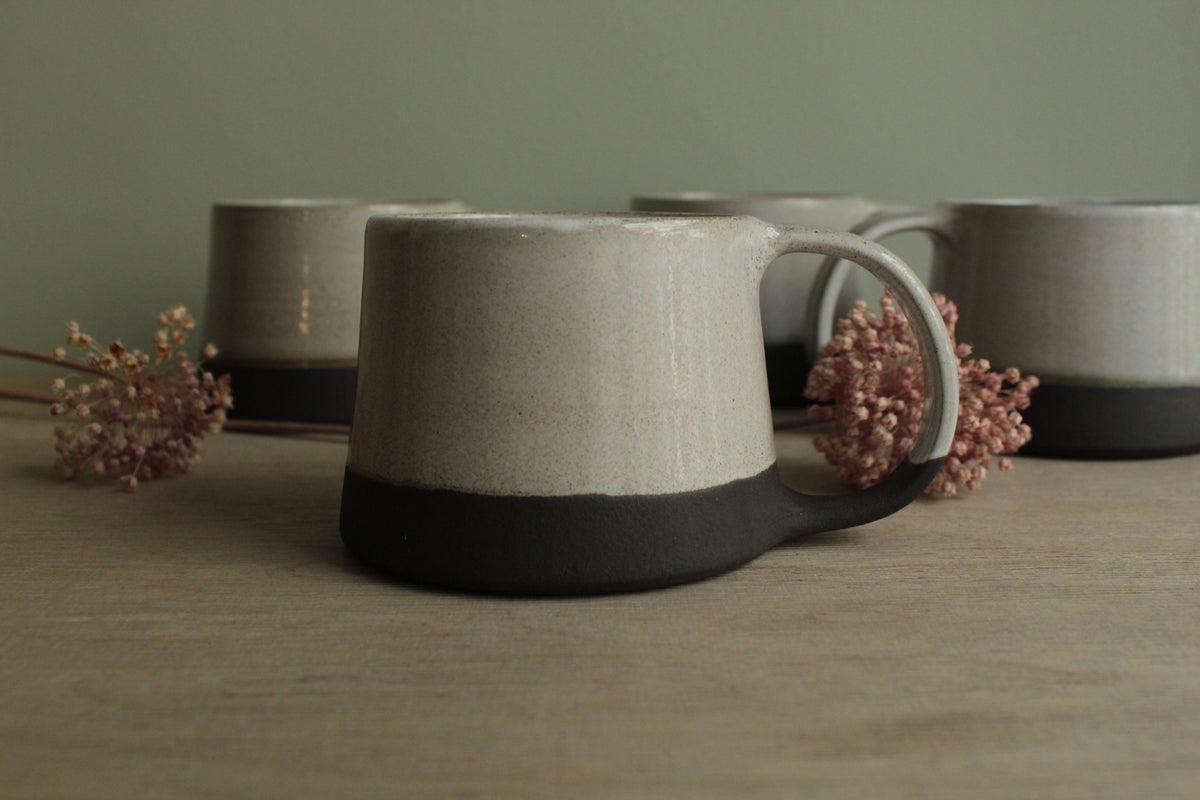 300/400ml Black and white mug