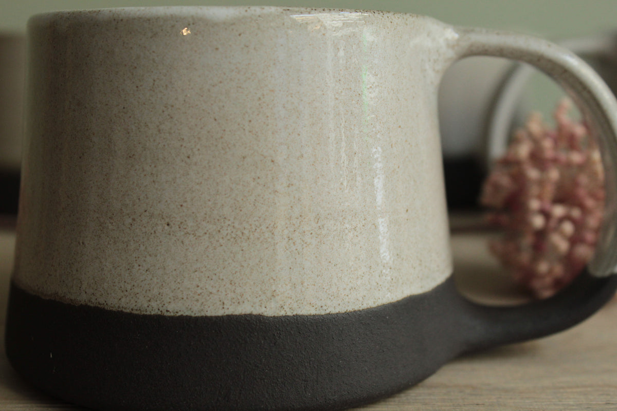 300/400ml Black and white mug