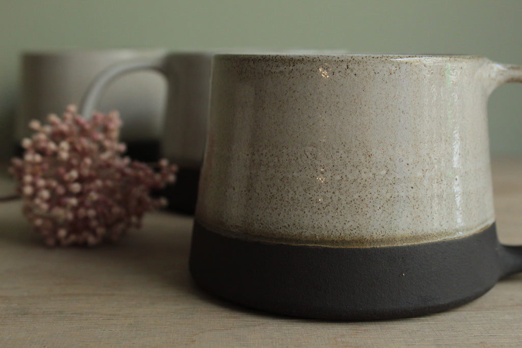 300/400ml Black and white mug
