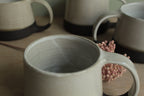 300/400ml Black and white mug