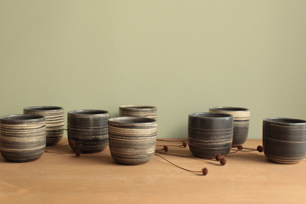 Marble effect cup