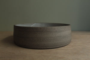 Grey serving bowl