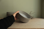 Load image into Gallery viewer, Grey serving bowl
