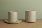 White speckled espresso / cappuccino cup